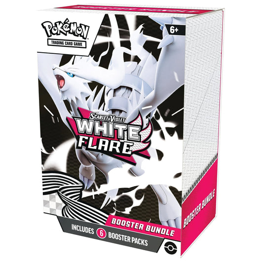 Pokemon TCG Scarlet & Violet White Flare Booster Bundle - 6 Packs
