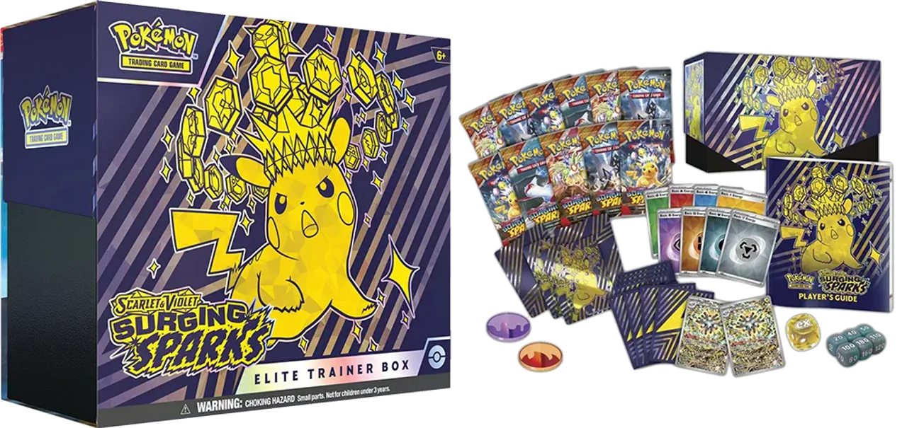 Pokémon TCG Surging Sparks Elite Trainer Box