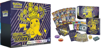 Pokémon TCG Surging Sparks Elite Trainer Box