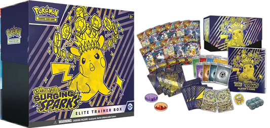 Pokémon TCG Surging Sparks Elite Trainer Box